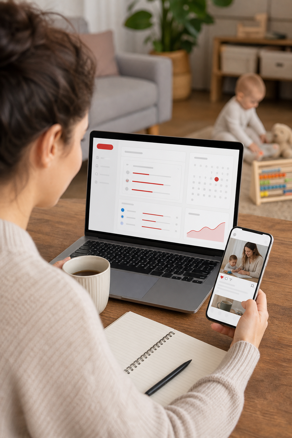 all‑in‑one mentorship platform workflow for moms