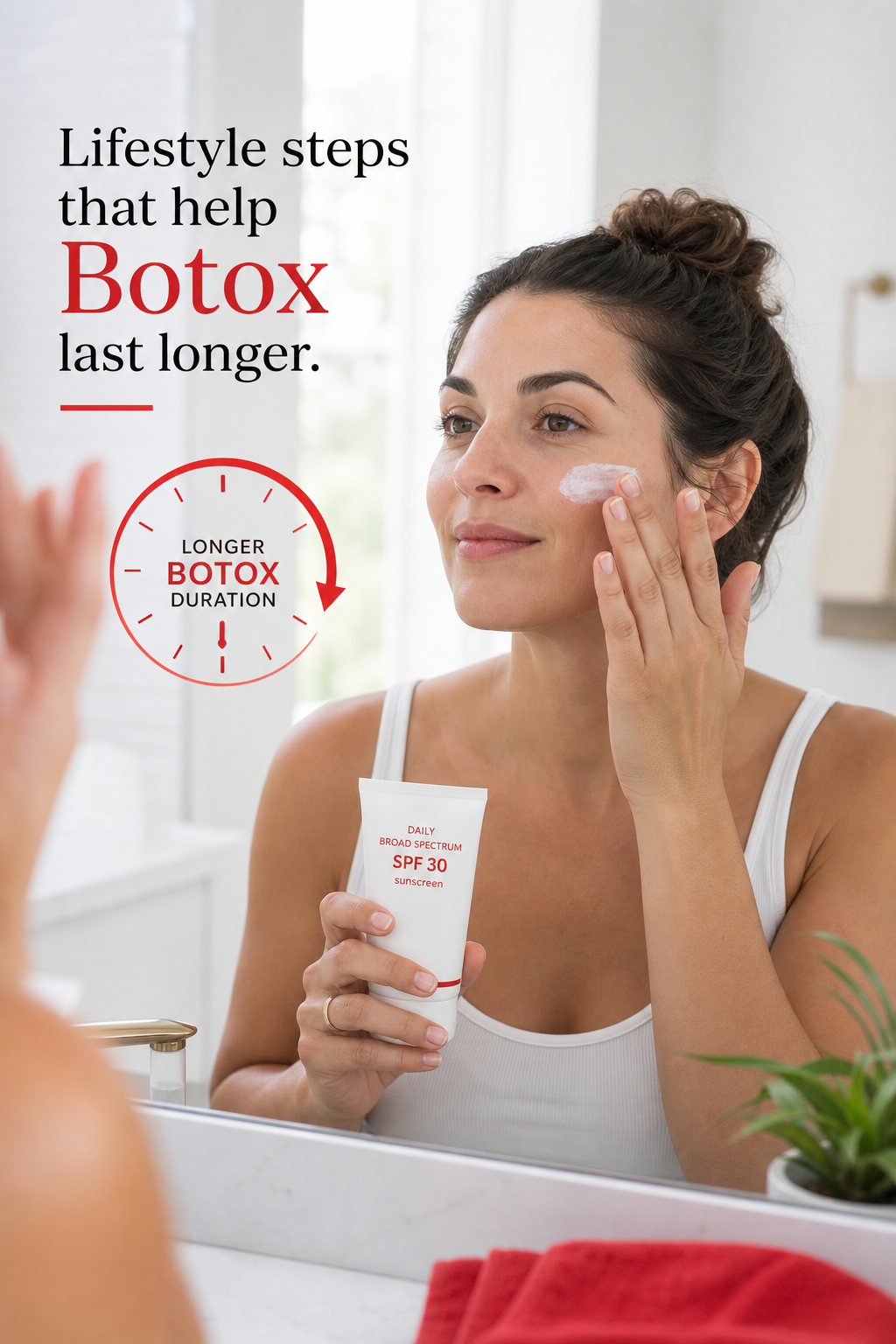 Lifestyle steps that help Botox last longer.