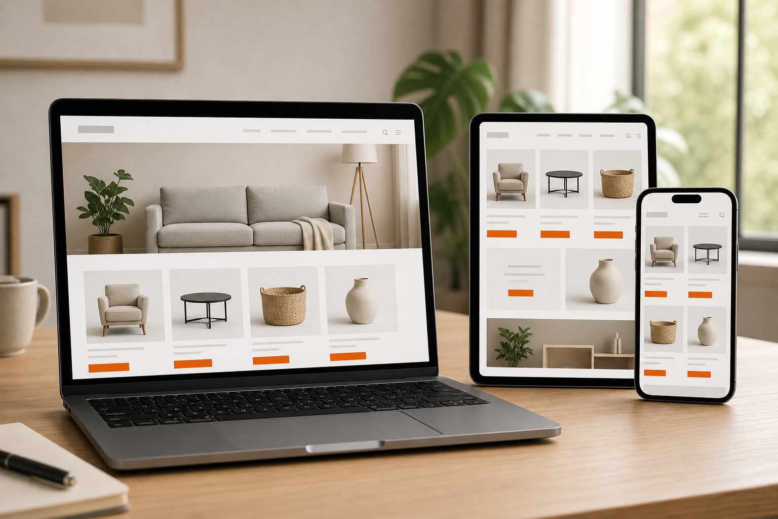 fast accessible ecommerce storefront design