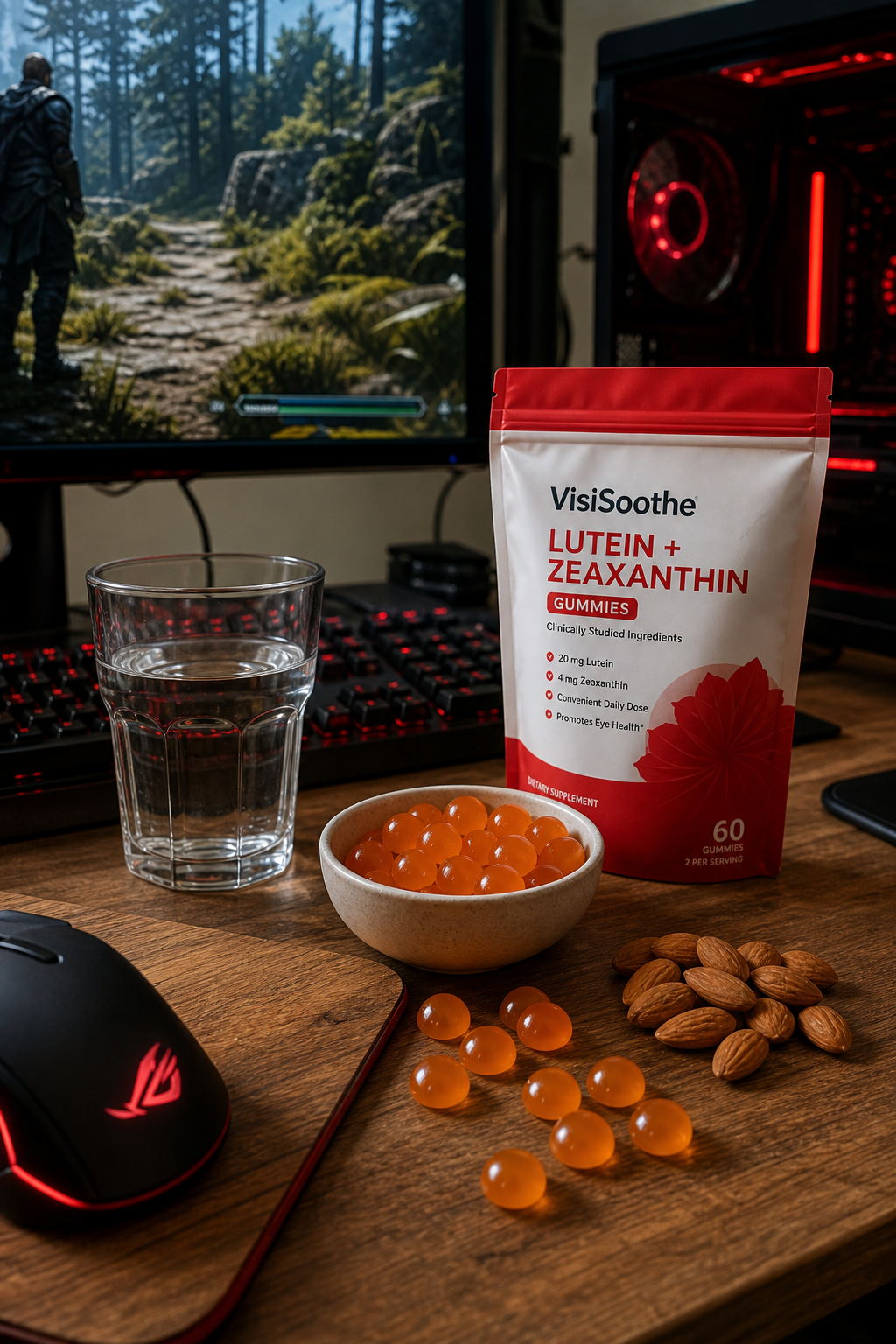lutein and zeaxanthin gummies for eye health