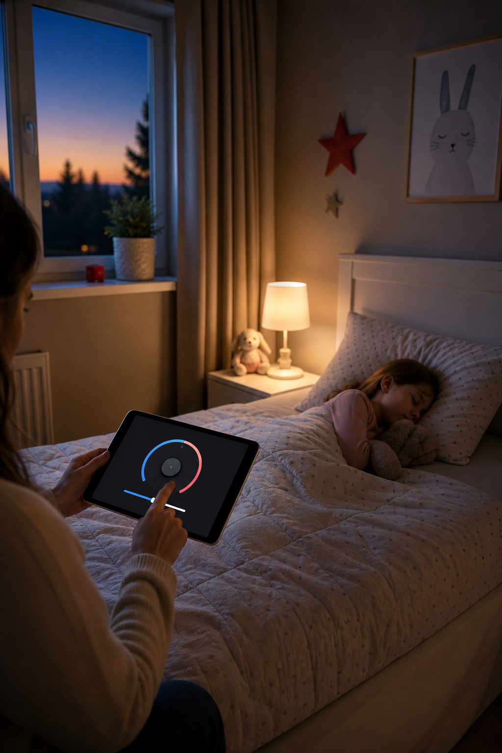 temperature regulating smart bed