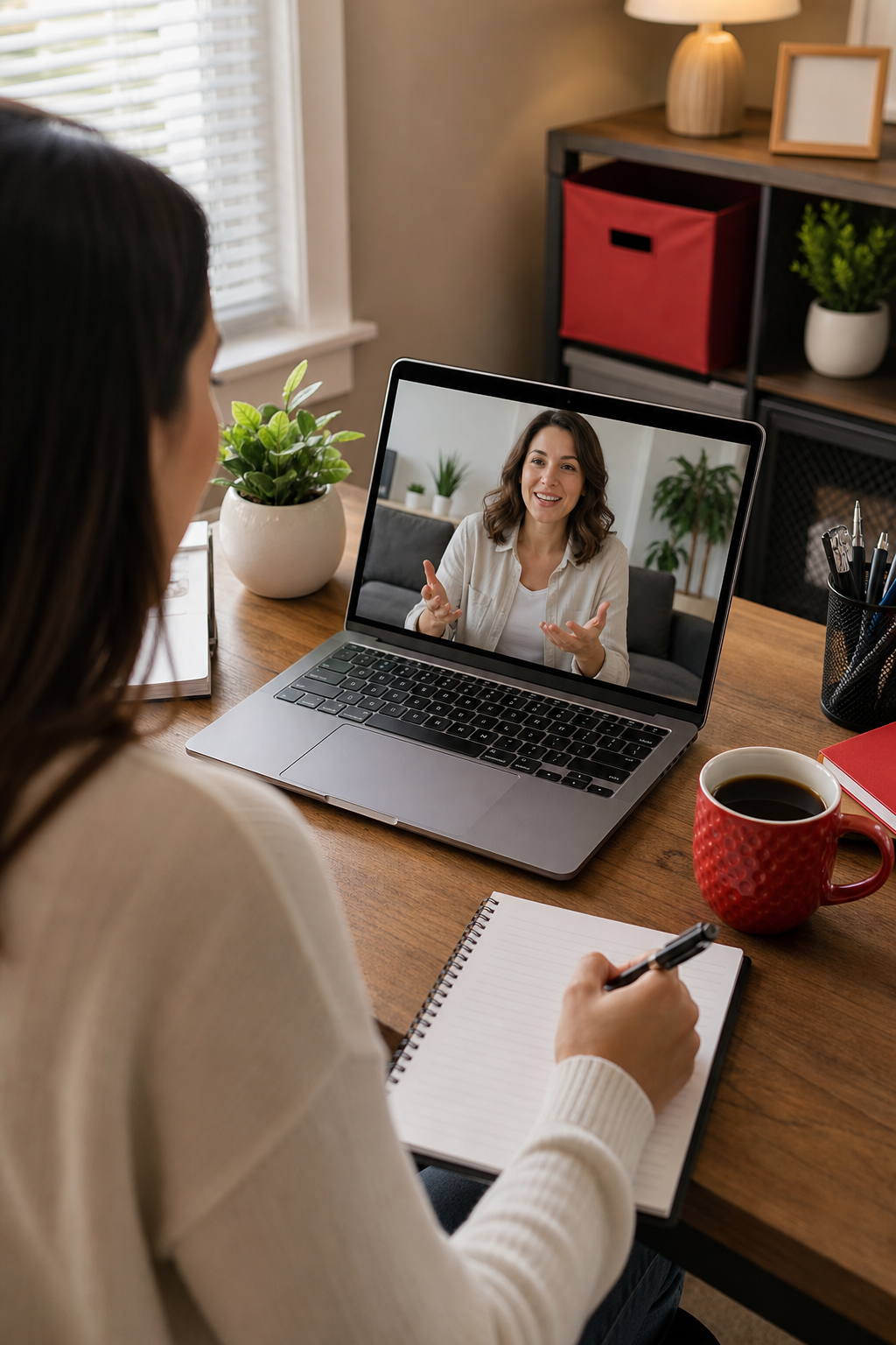 home‑based network marketing coaching session