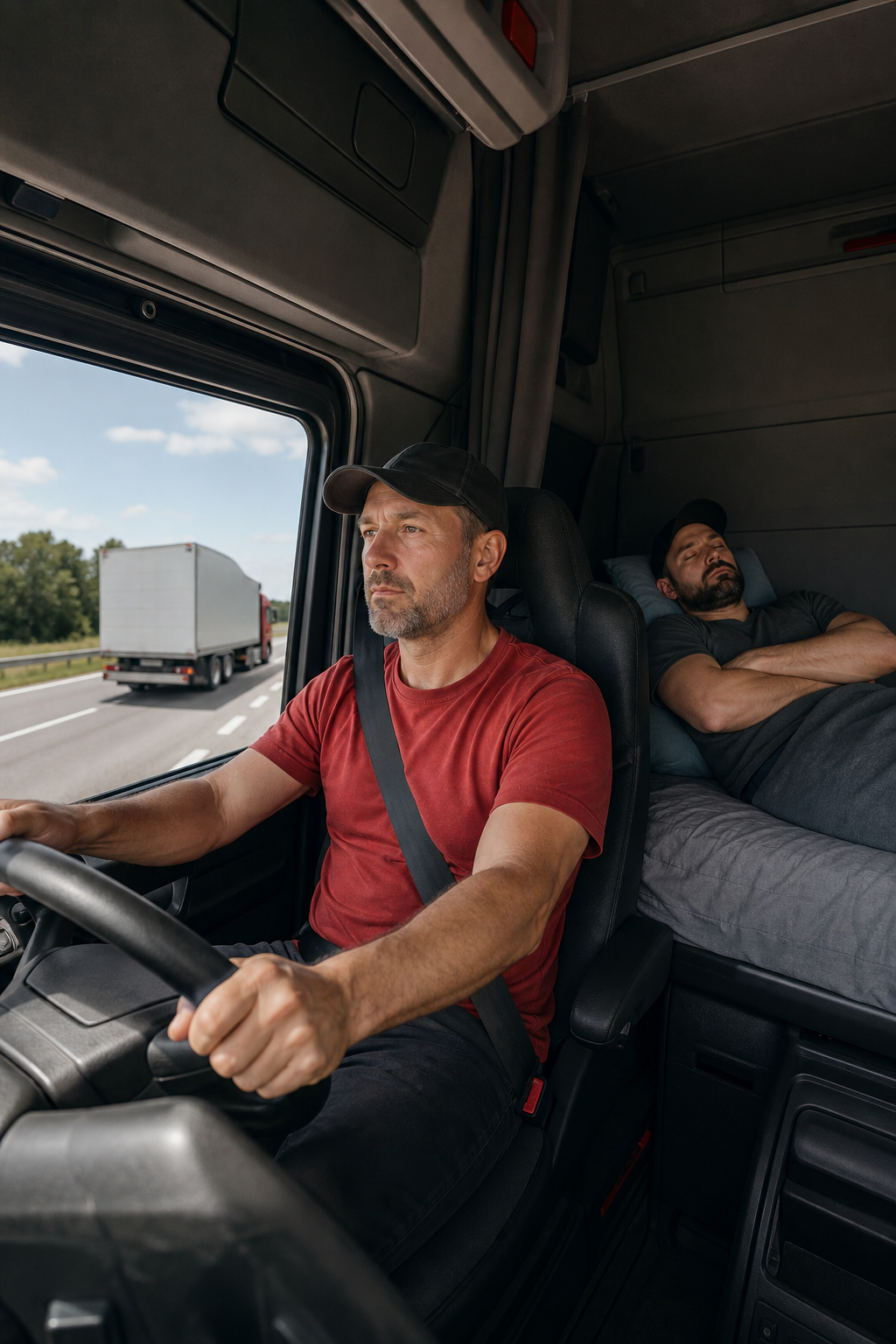 team driving pay benefits