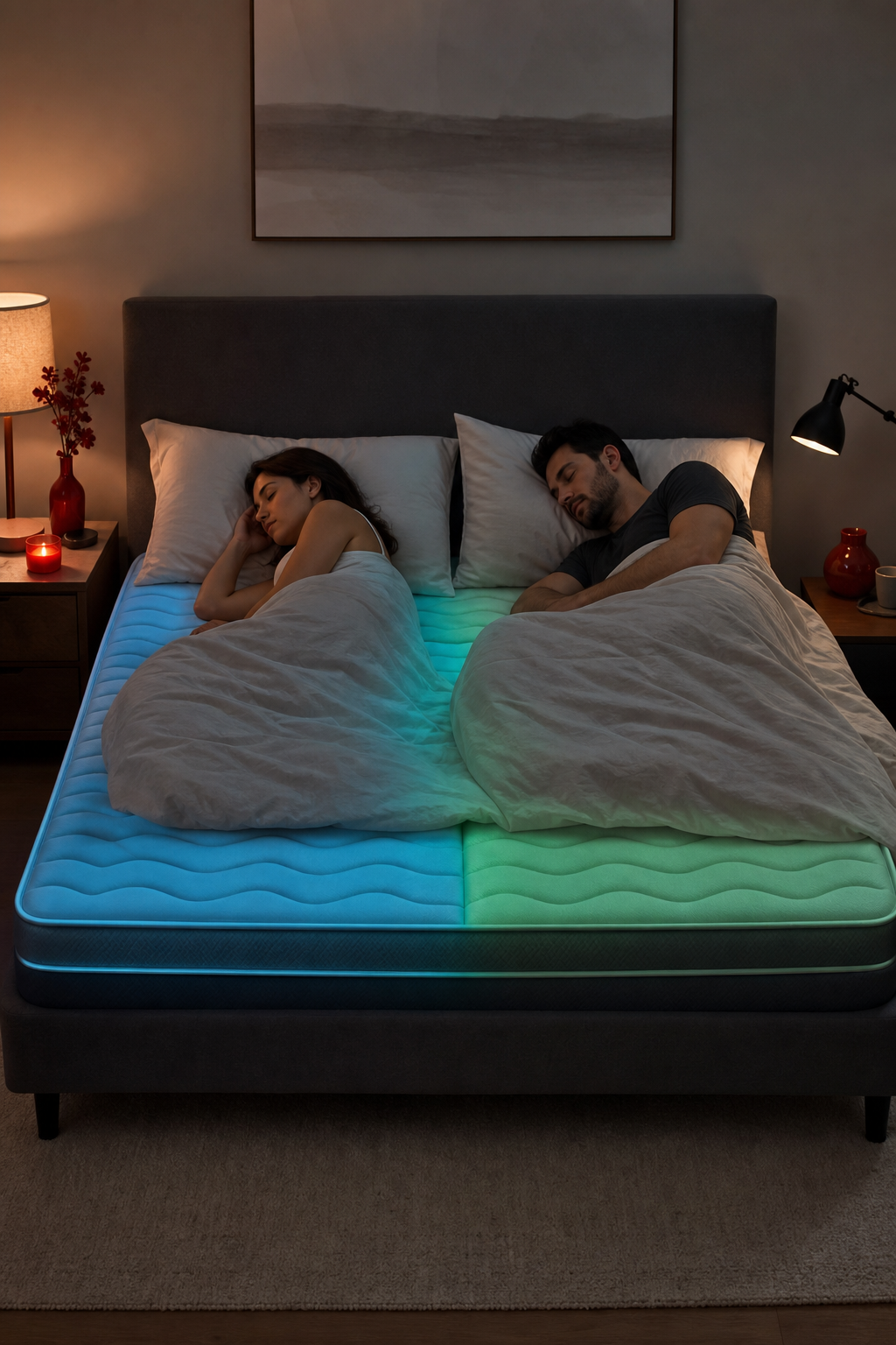 smart mattress dual zone temperature control
