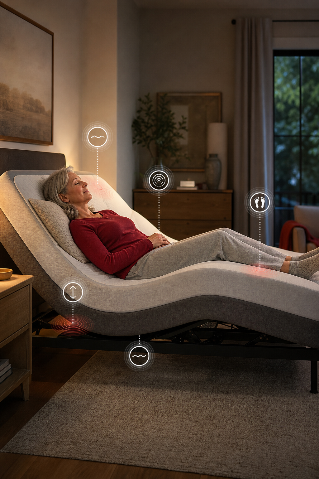 smart bed arthritis relief visualization
