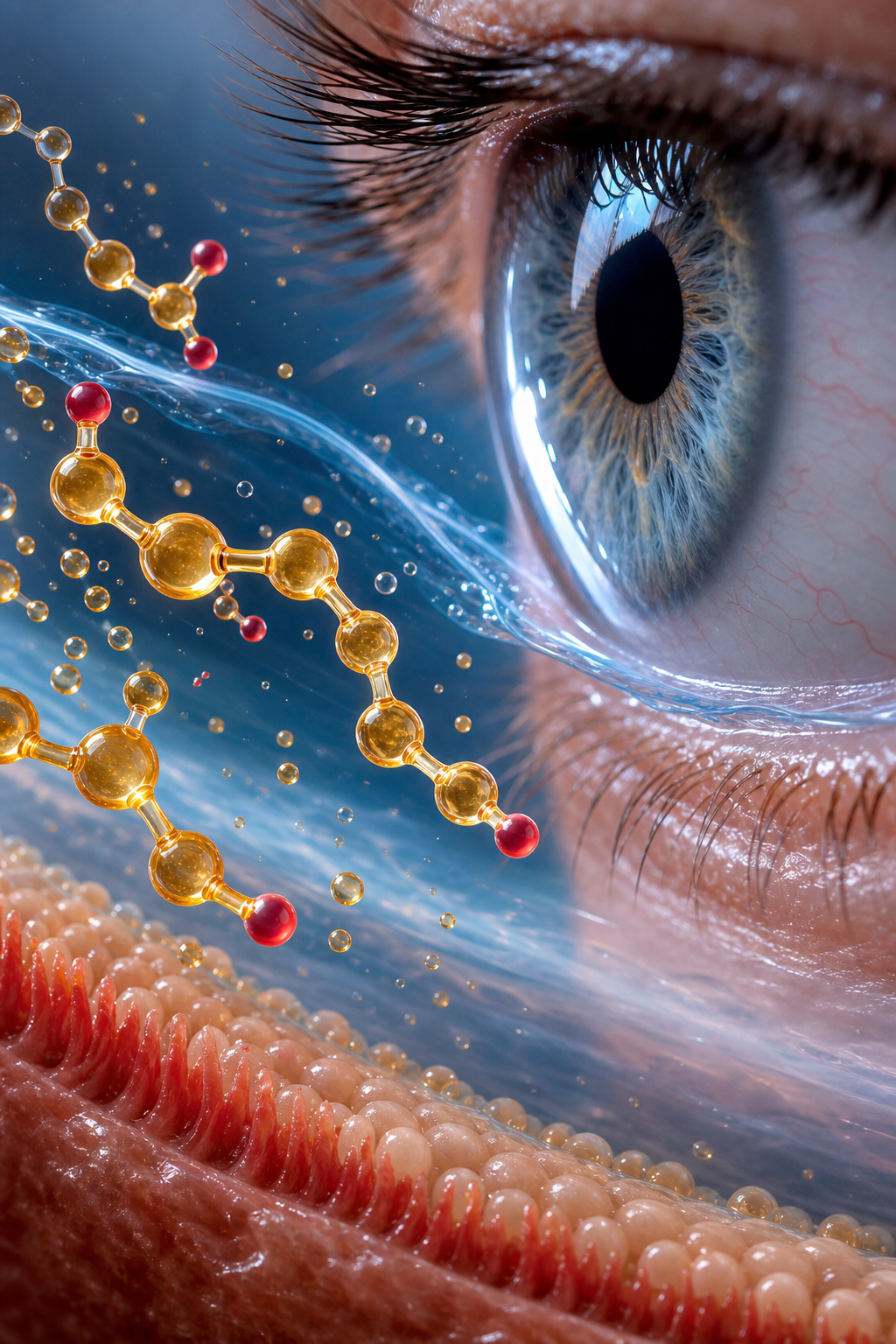 omega-3 eye health illustration
