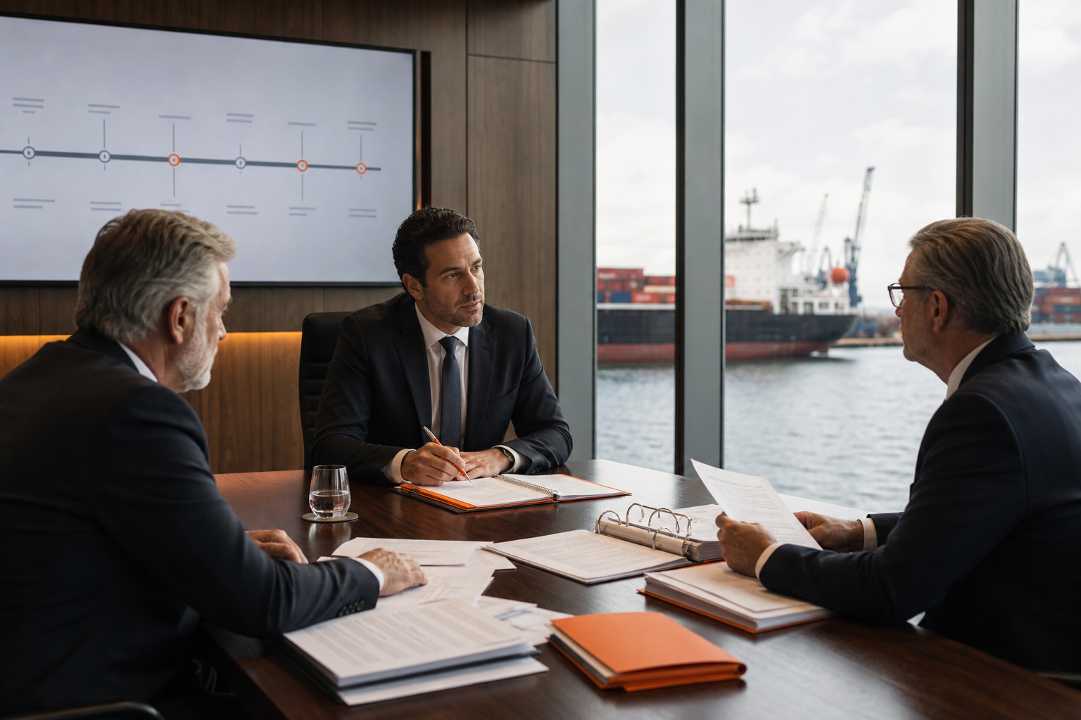 maritime mediation session