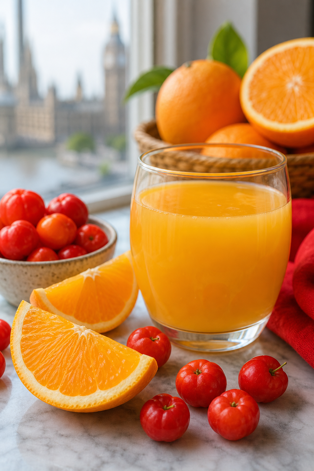vitamin C rich ingredients for an anti‑aging serum
