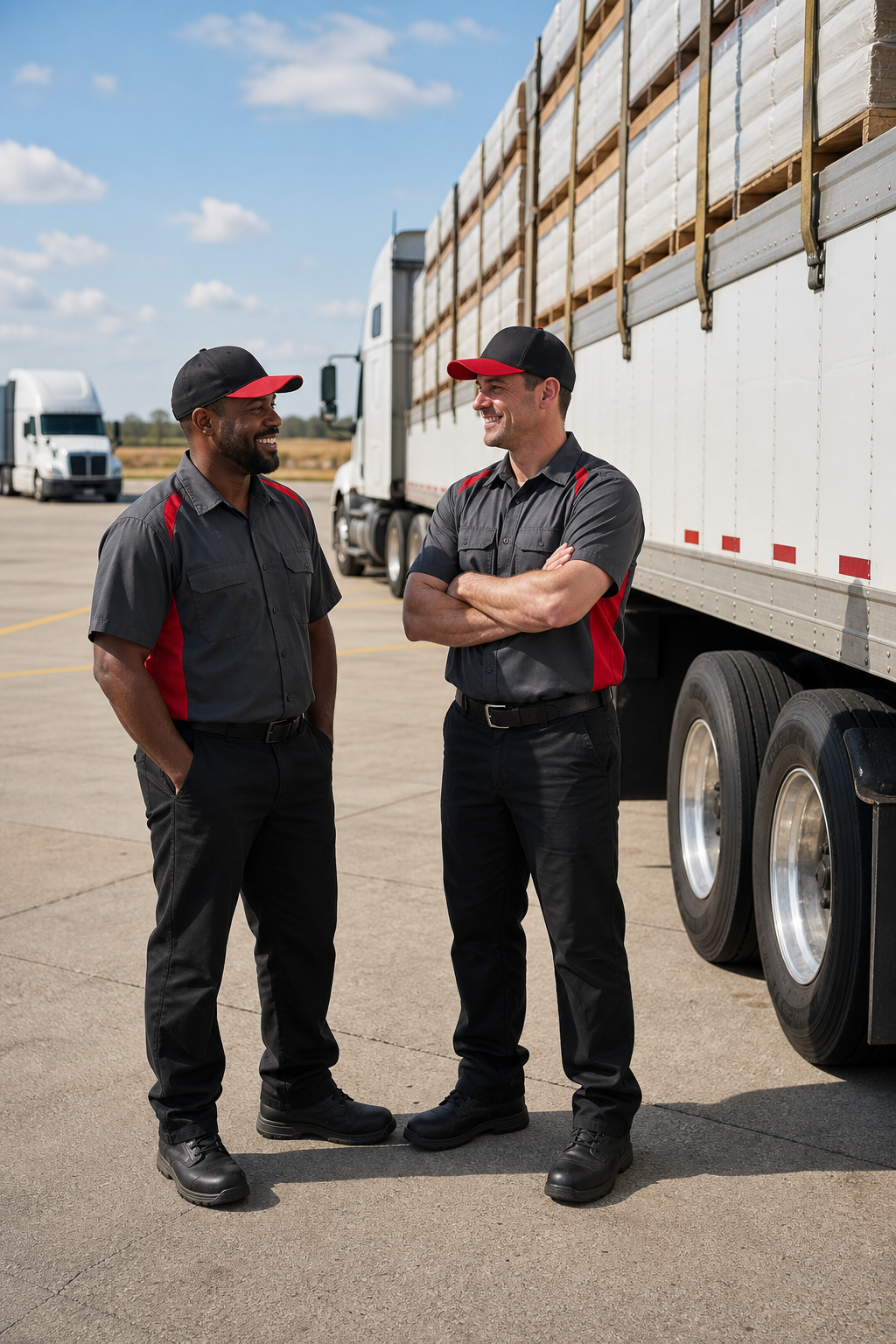 Newman team drivers ready for a shared route