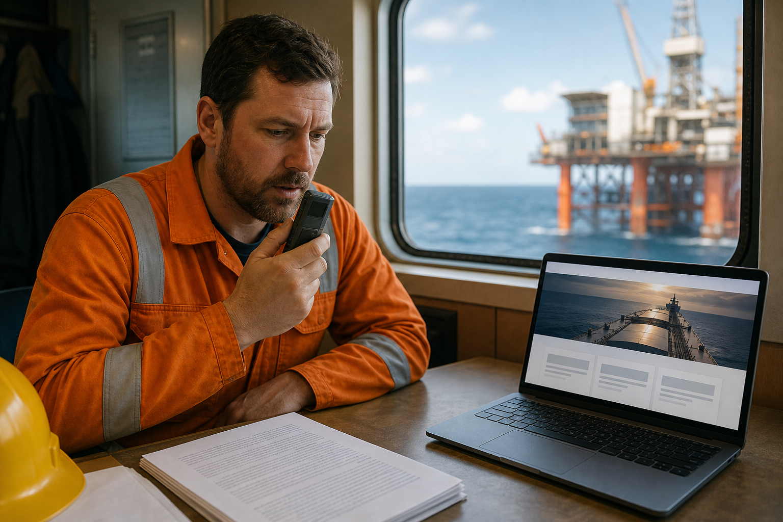 consulting maritime attorney before recorded statement