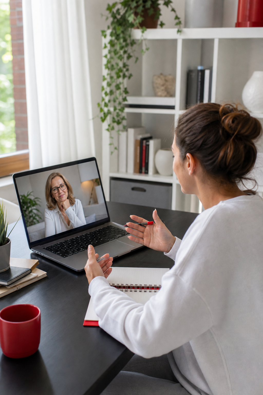 health coach mentorship video call