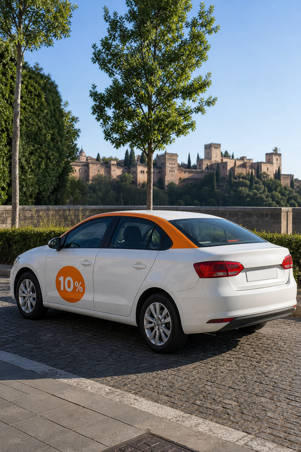 Hala Taxi offering 10% cash back on rides in Granada