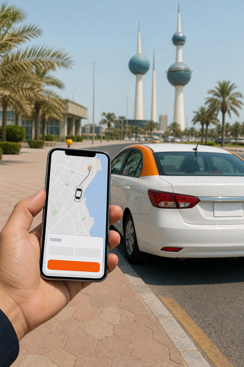 حجز تاكسي الفنطاس عبر التطبيق