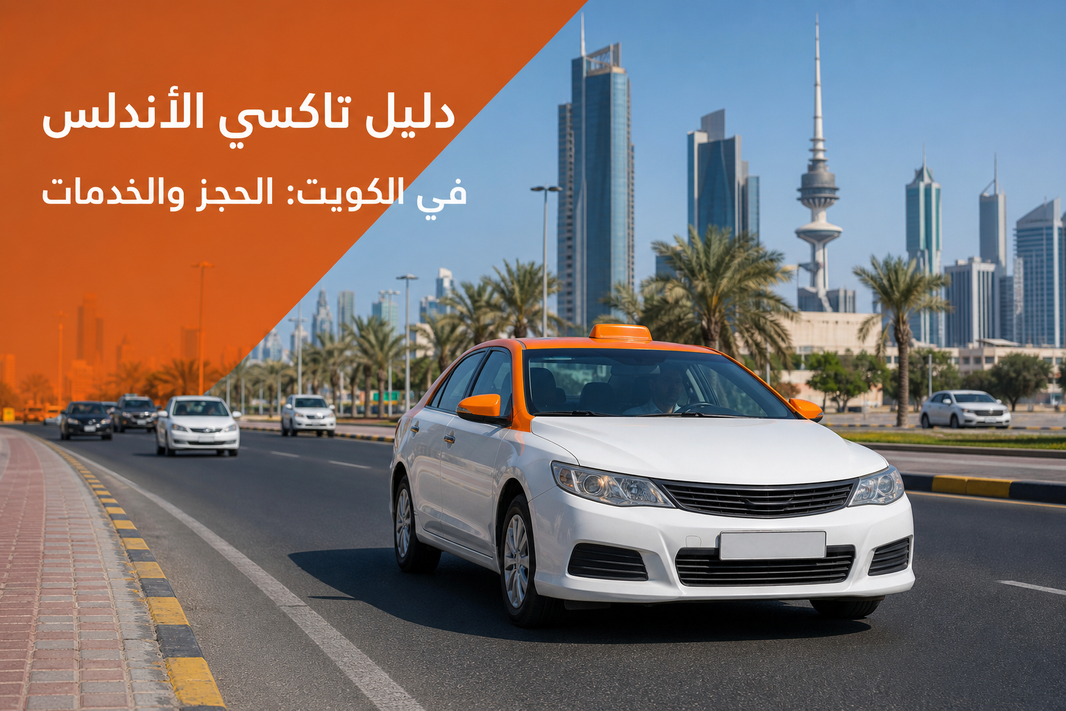 تاكسي الأندلس في الكويت على الطريق