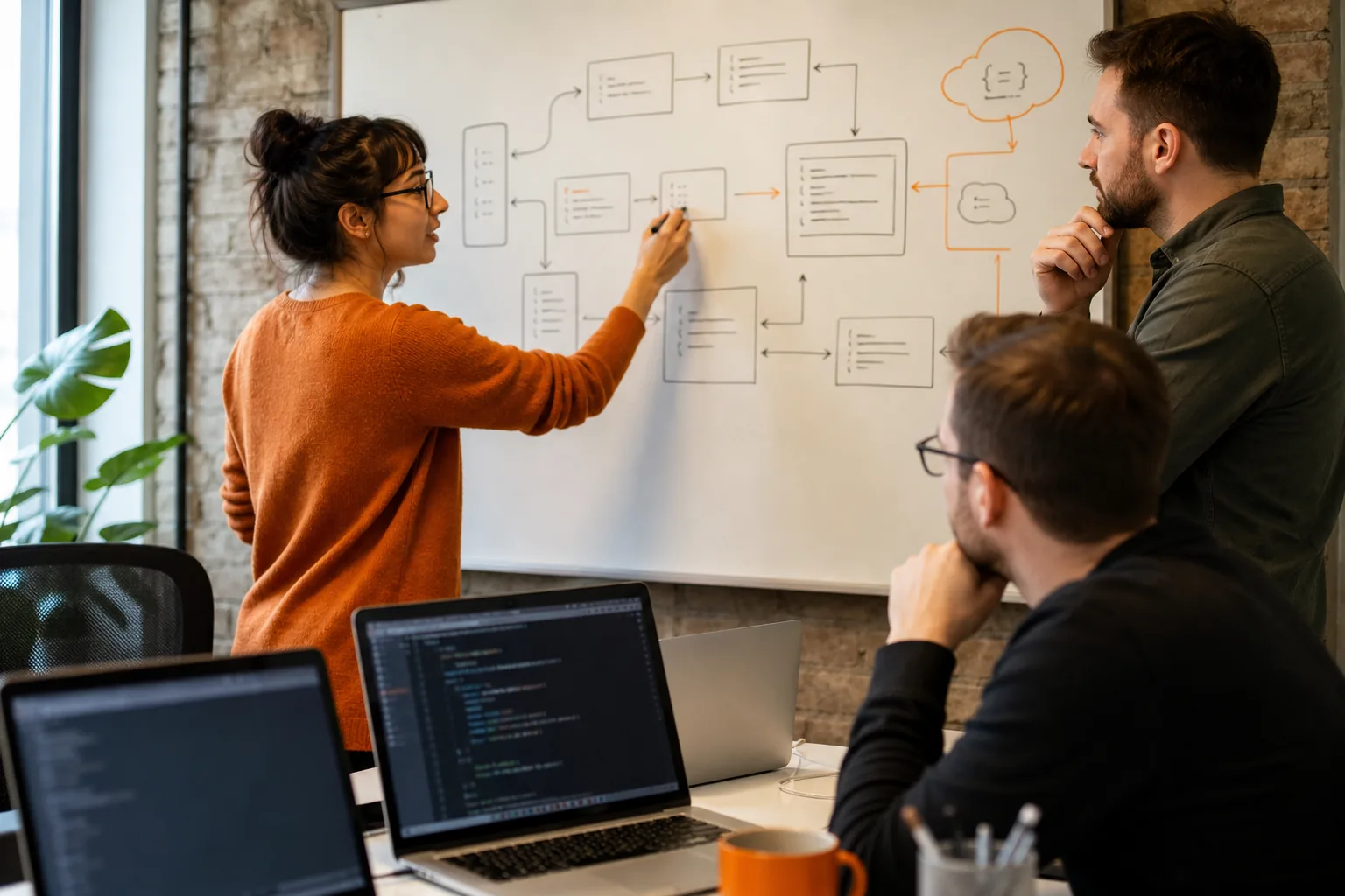 Collaborative API design meeting