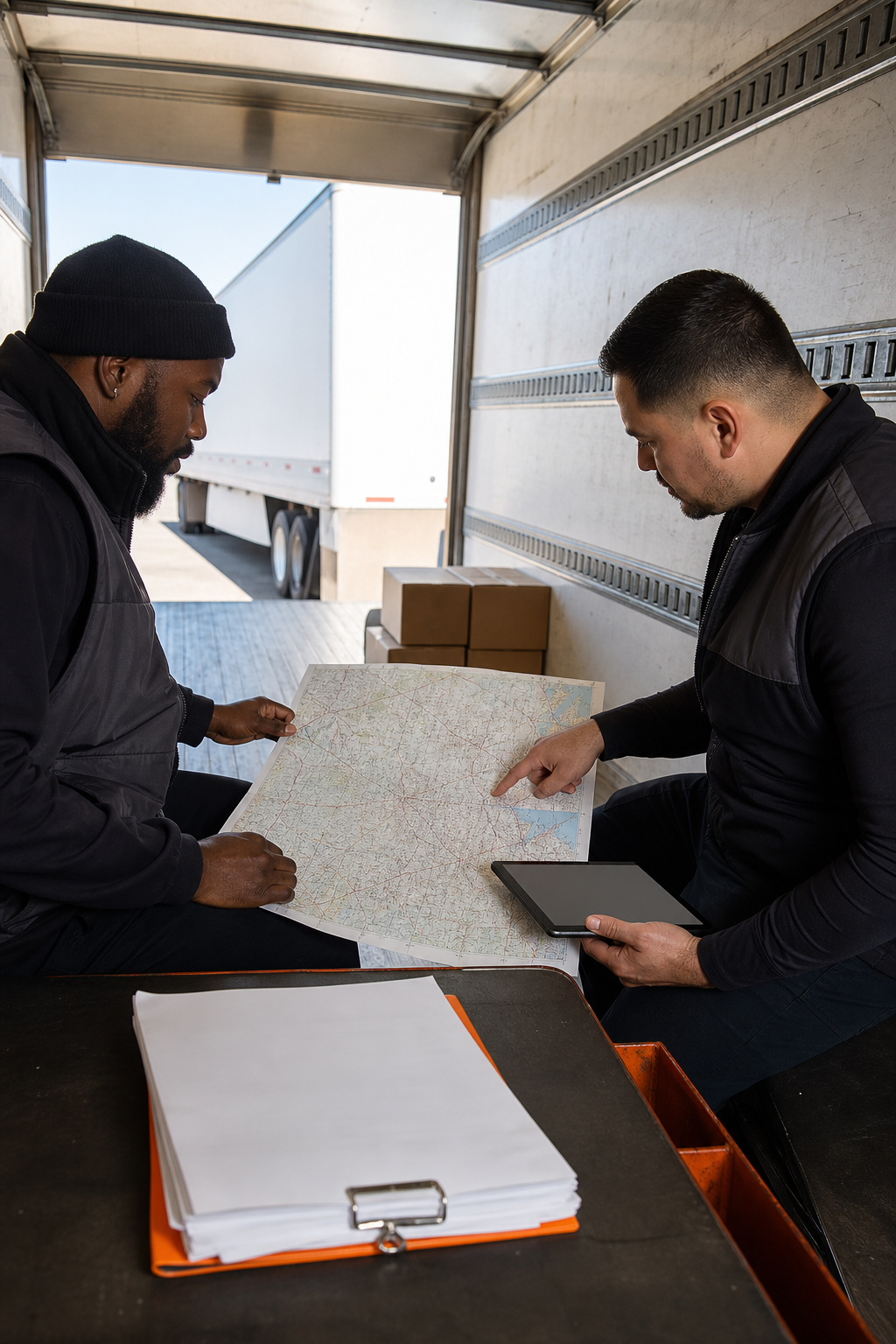 team driver salary concept in trucking