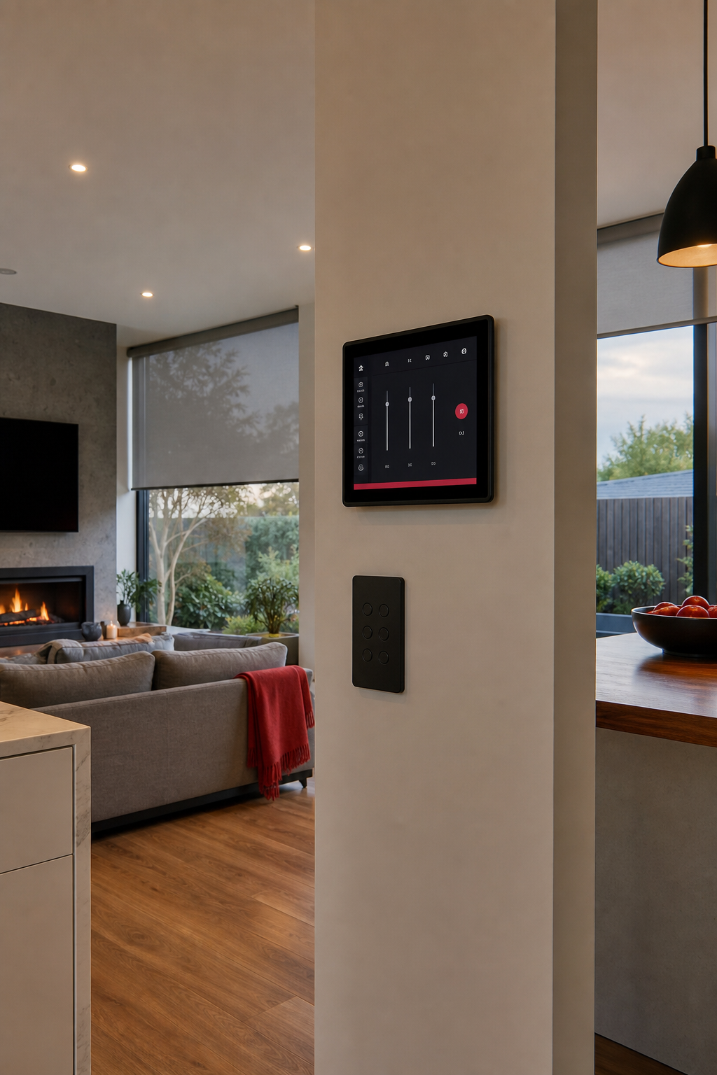 smart home automation integration in an Australian residence