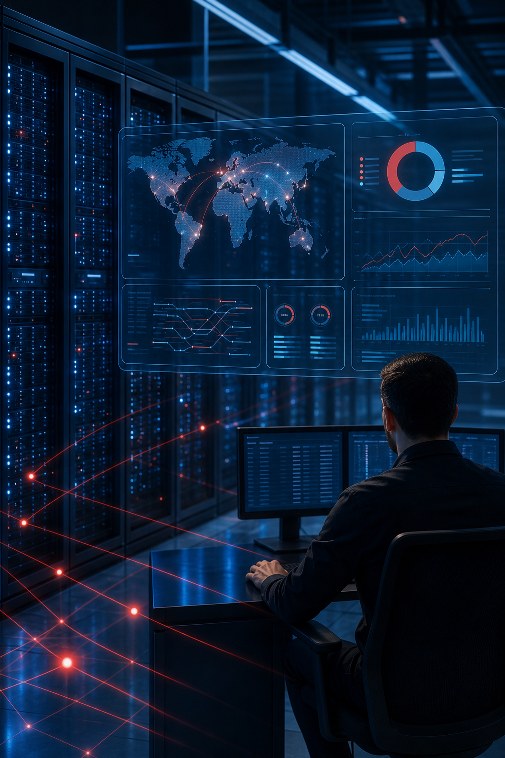24/7 network monitoring service overview