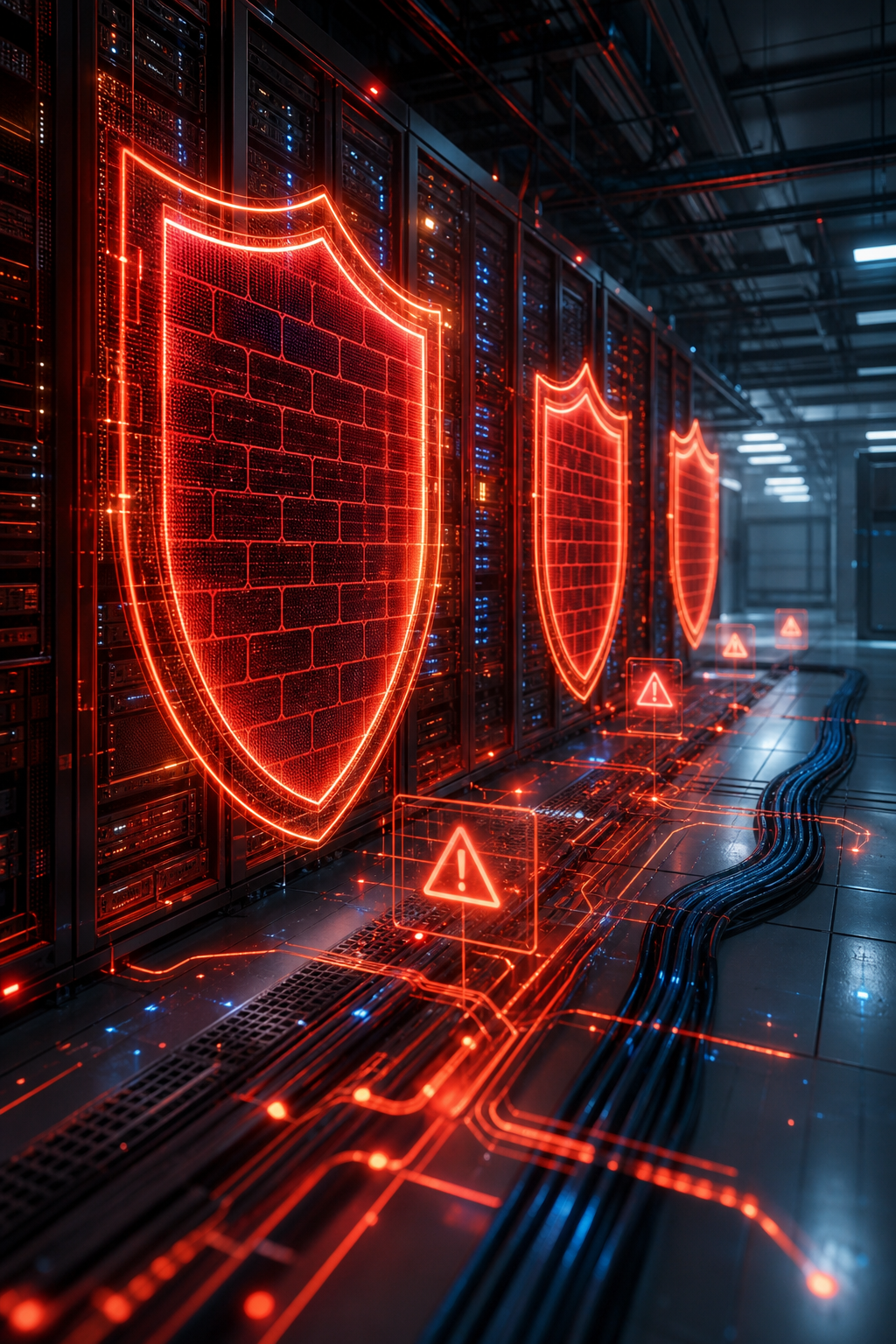 AI‑enhanced firewall visual