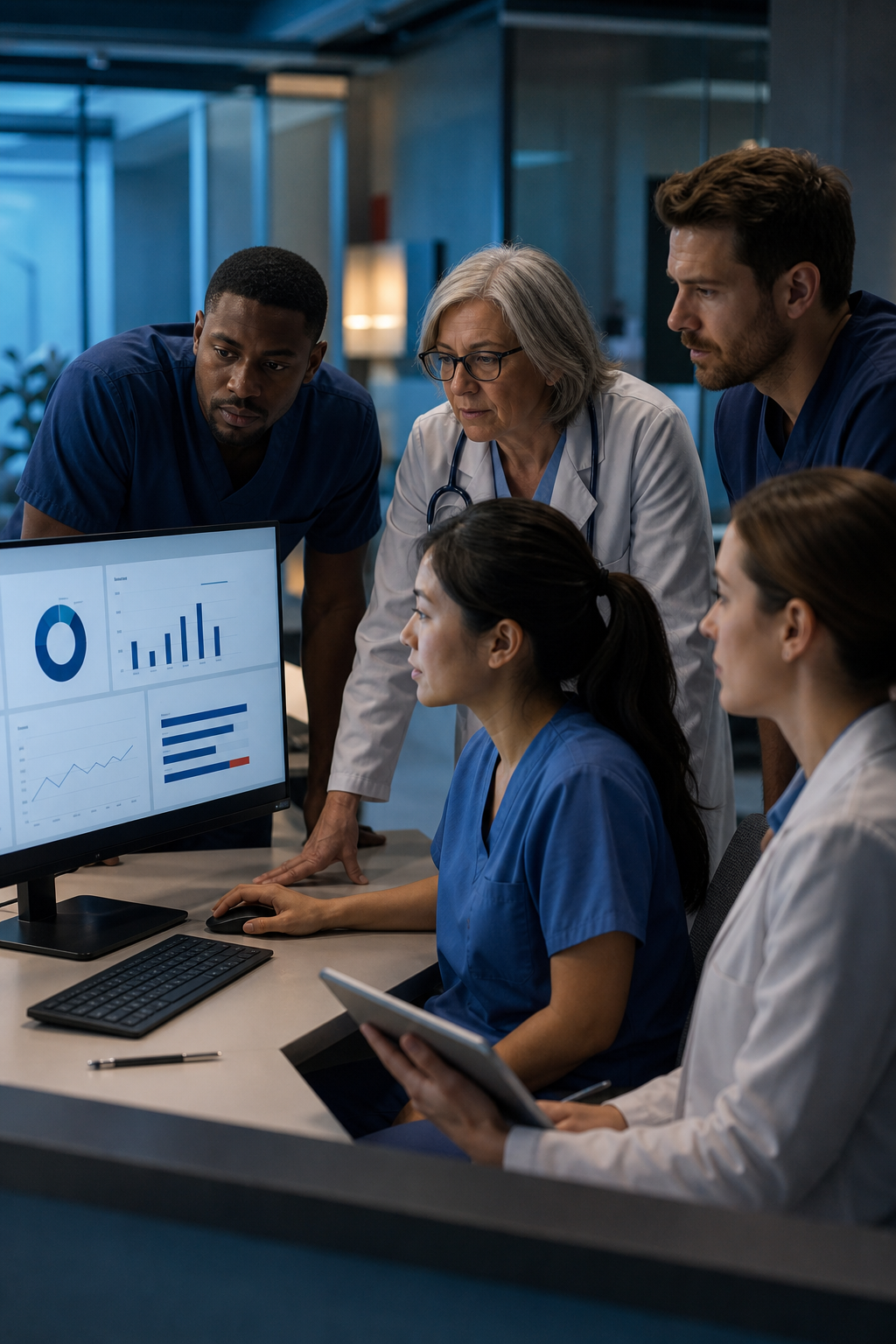 Advatek HIPAA training platform dashboard for medical staff