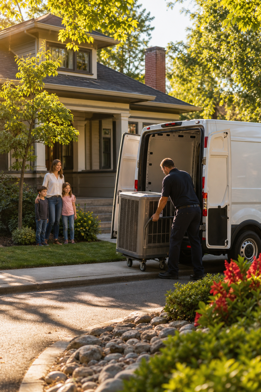 Family‑owned HVAC service in Roseville