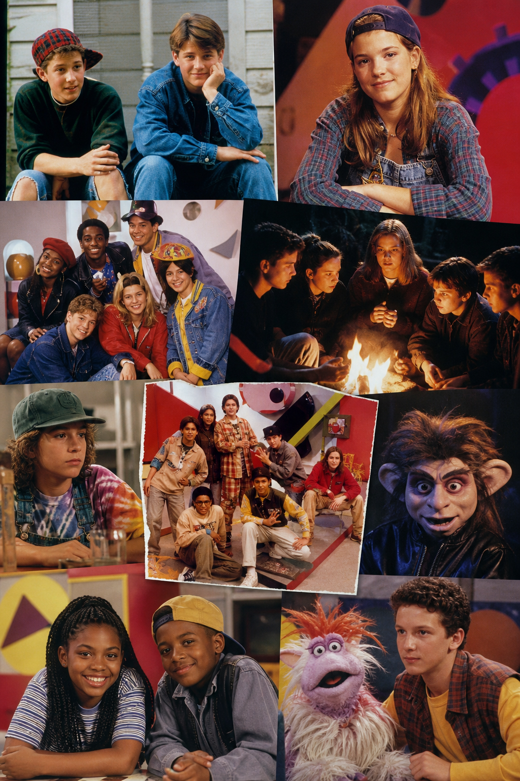 SNICK 1990s lineup visual guide.