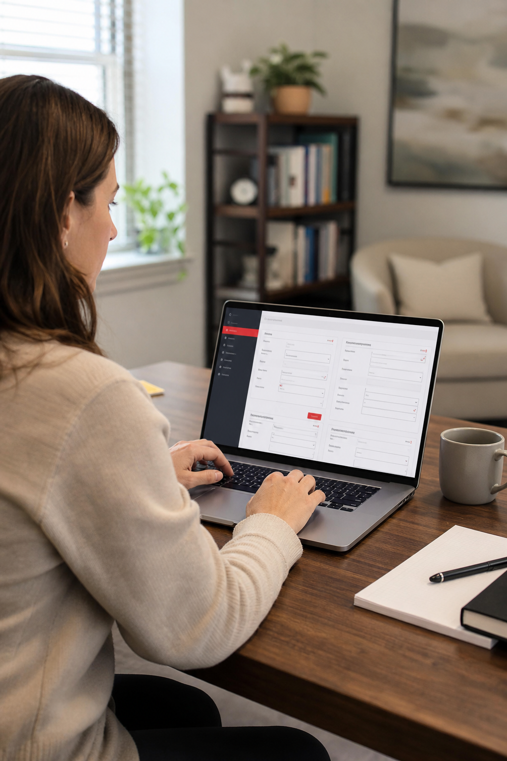 therapy notes billing service interface for mental health coding