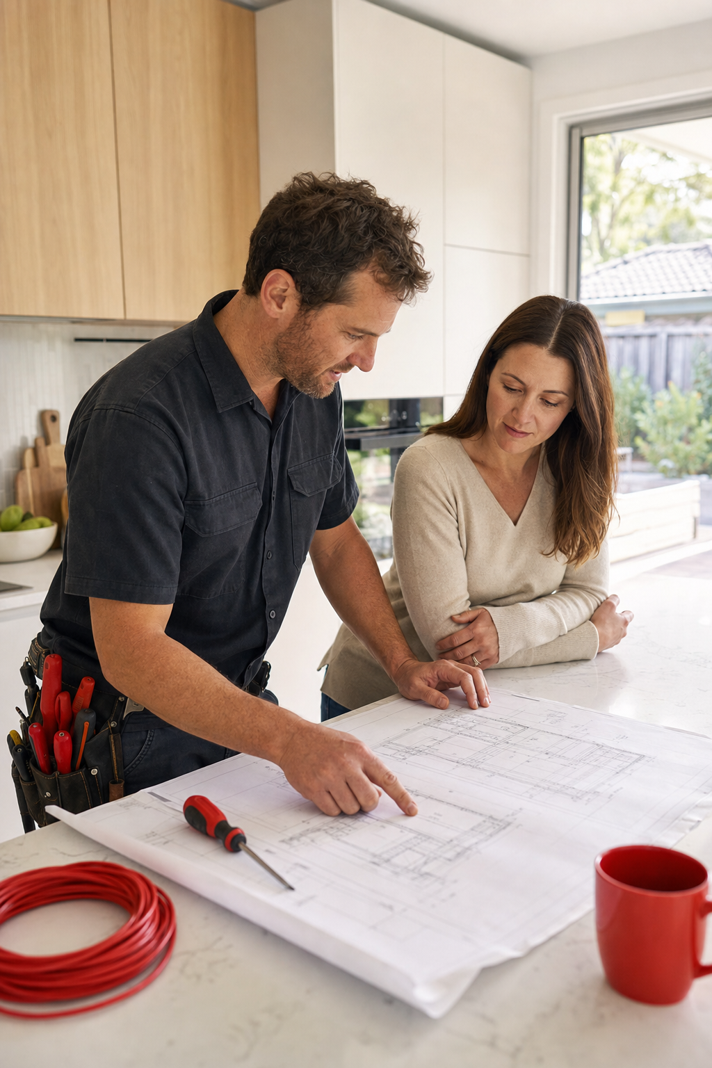 renovation-focused electrician Glen Waverley home consultation.