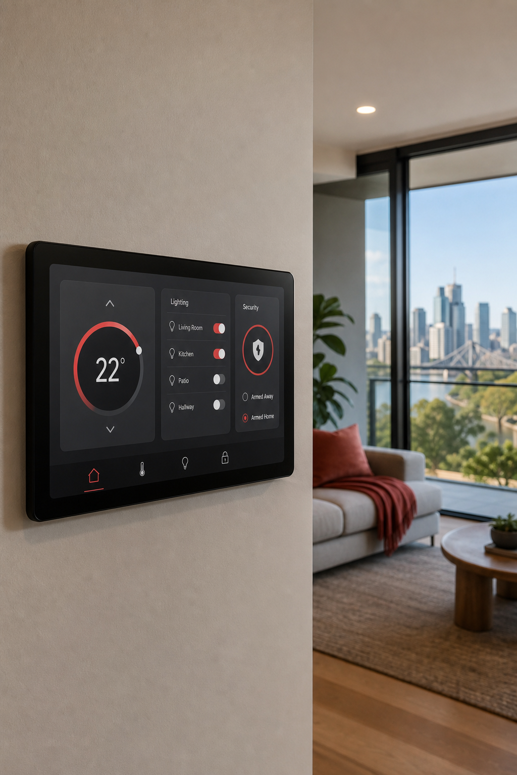 integrated smart home thermostat Brisbane