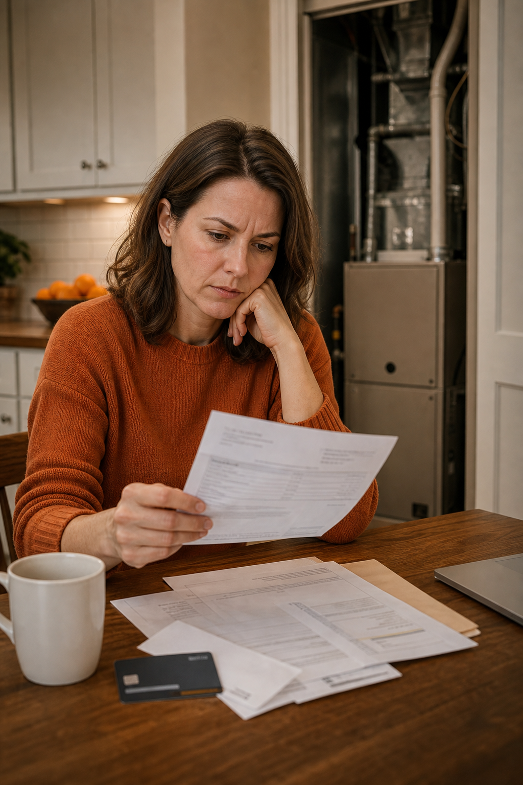 0% interest credit card financing for HVAC repairs