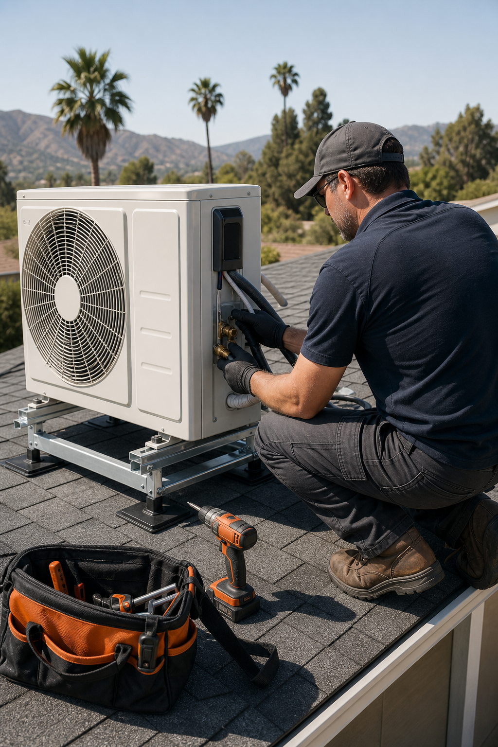 heat pump installation cost visual