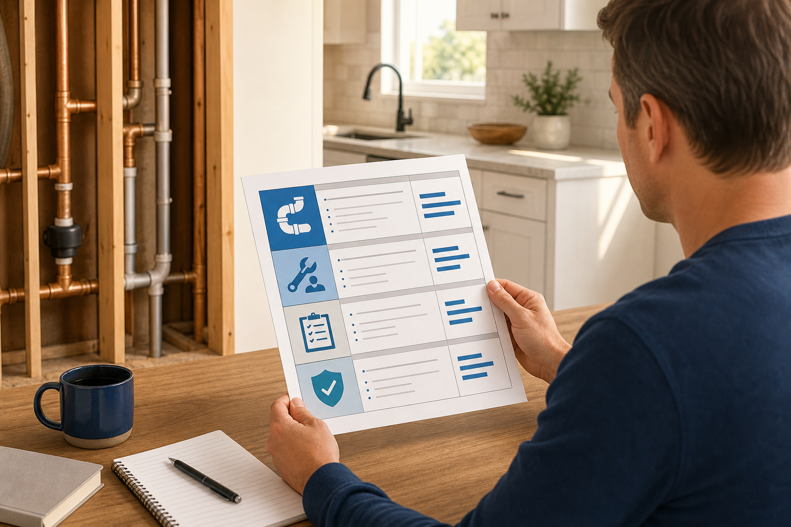 visual guide to repiping cost factors for Orange County homes.