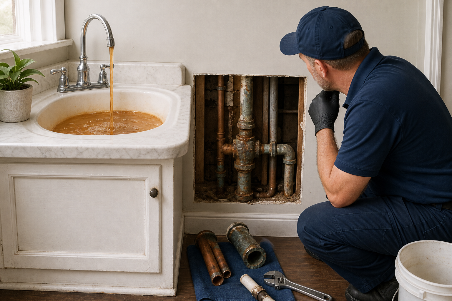 repiping for old houses inspection visual guide