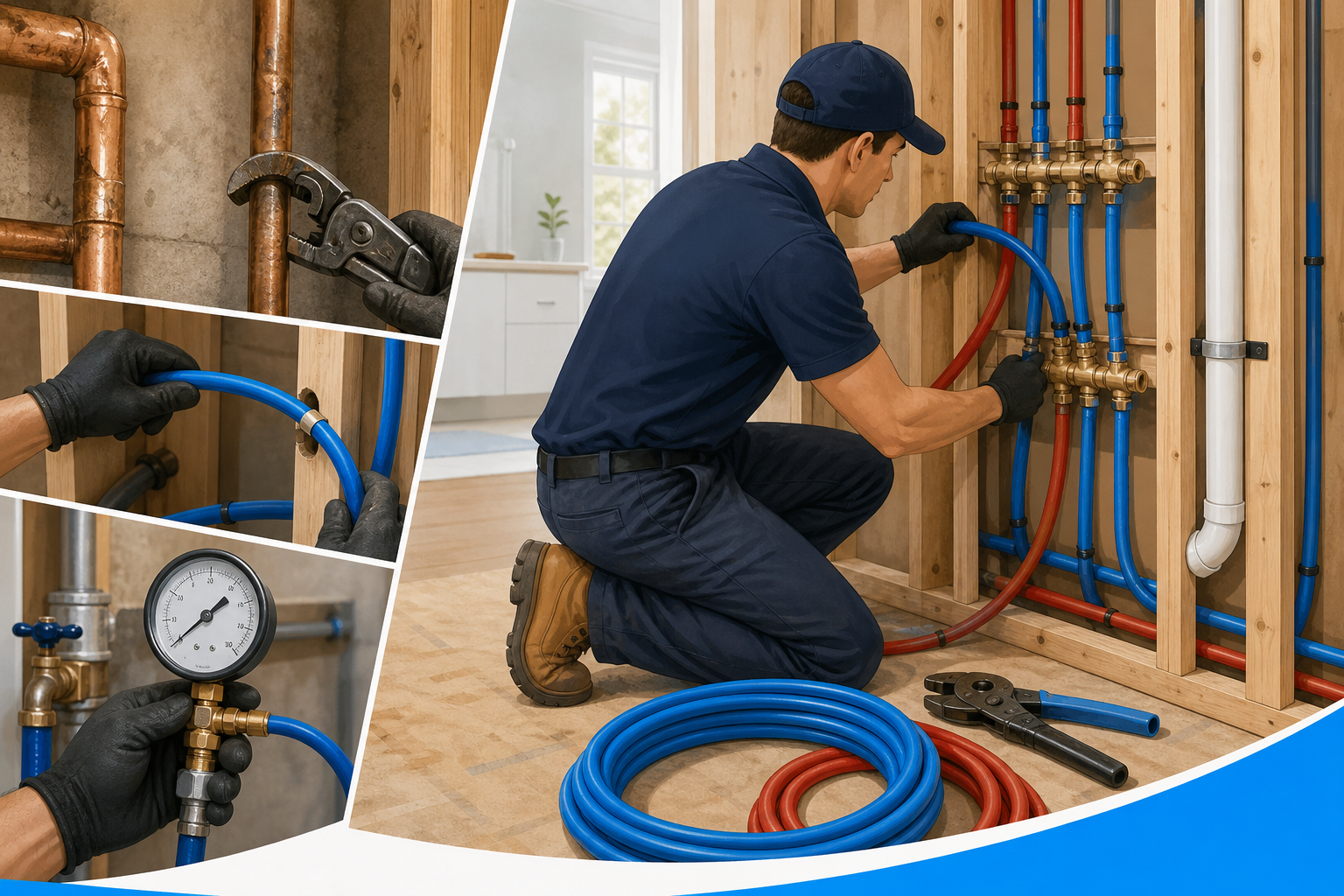 repipe process Orange County home