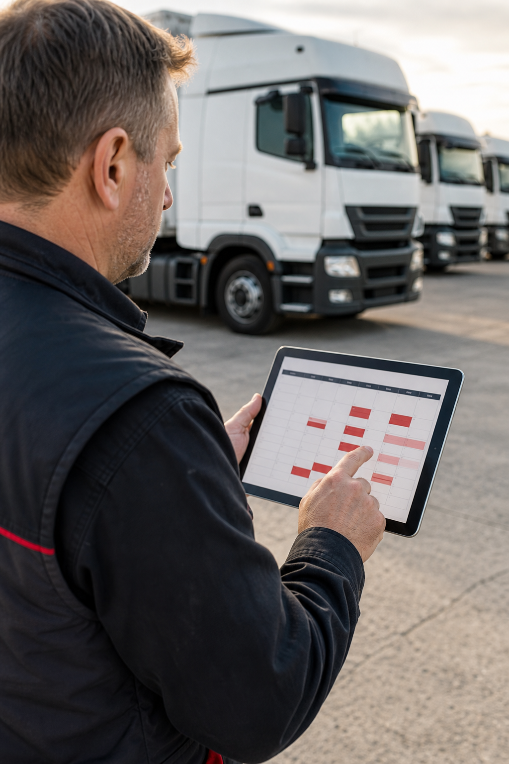 preventive maintenance schedule for truck fleet