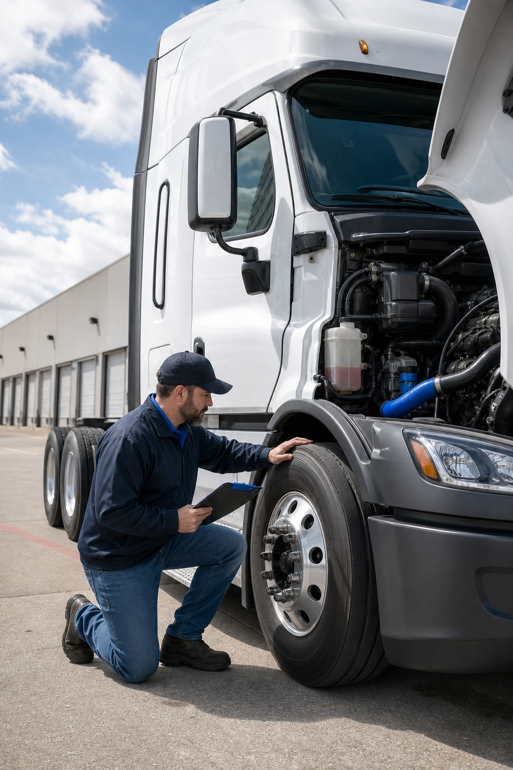 pre‑trip inspection for commercial trucks