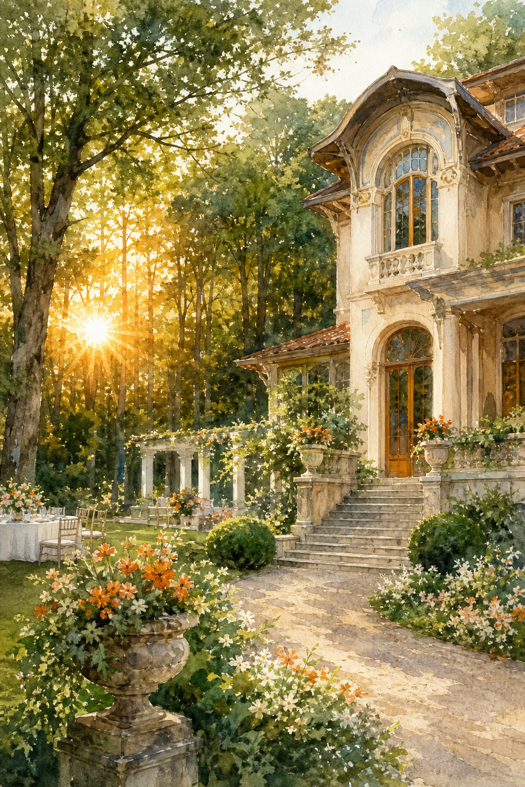 Villino Rubini private estate wedding venue