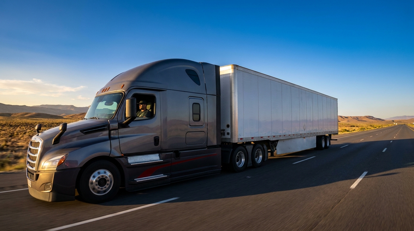 enclosed car carrier truck transporting high-value vehicles door to door across the country.