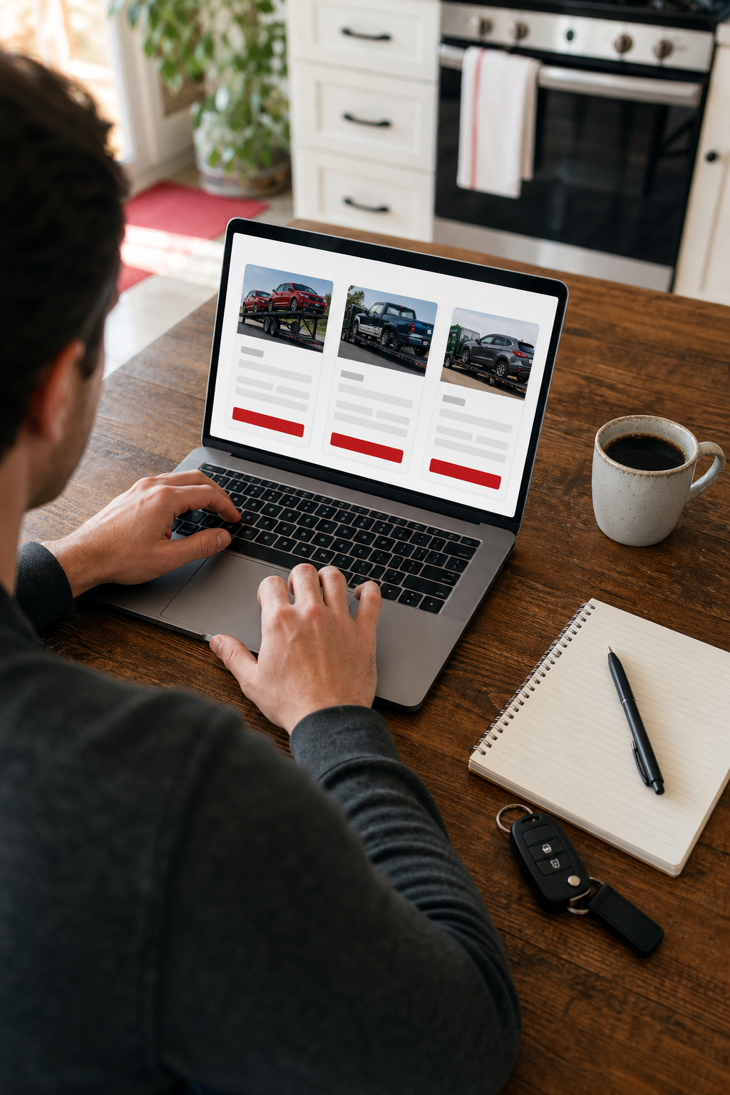 car shipping cost estimator marketplace tool for comparing auto transport quotes.