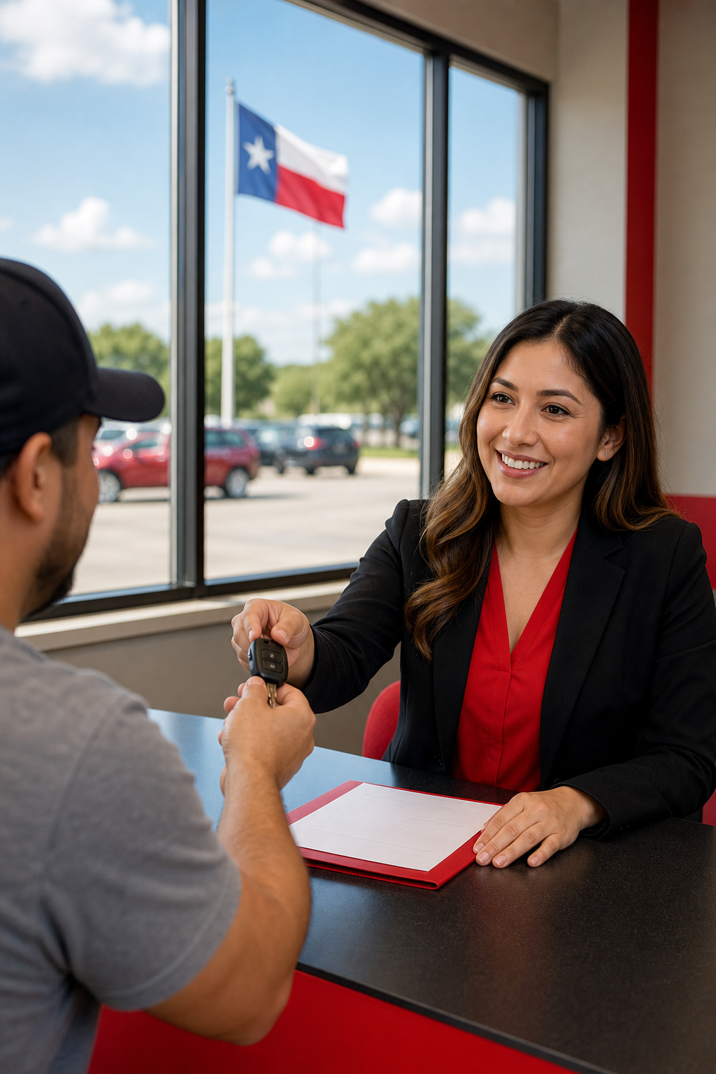 Texas car title loan office fast funding process