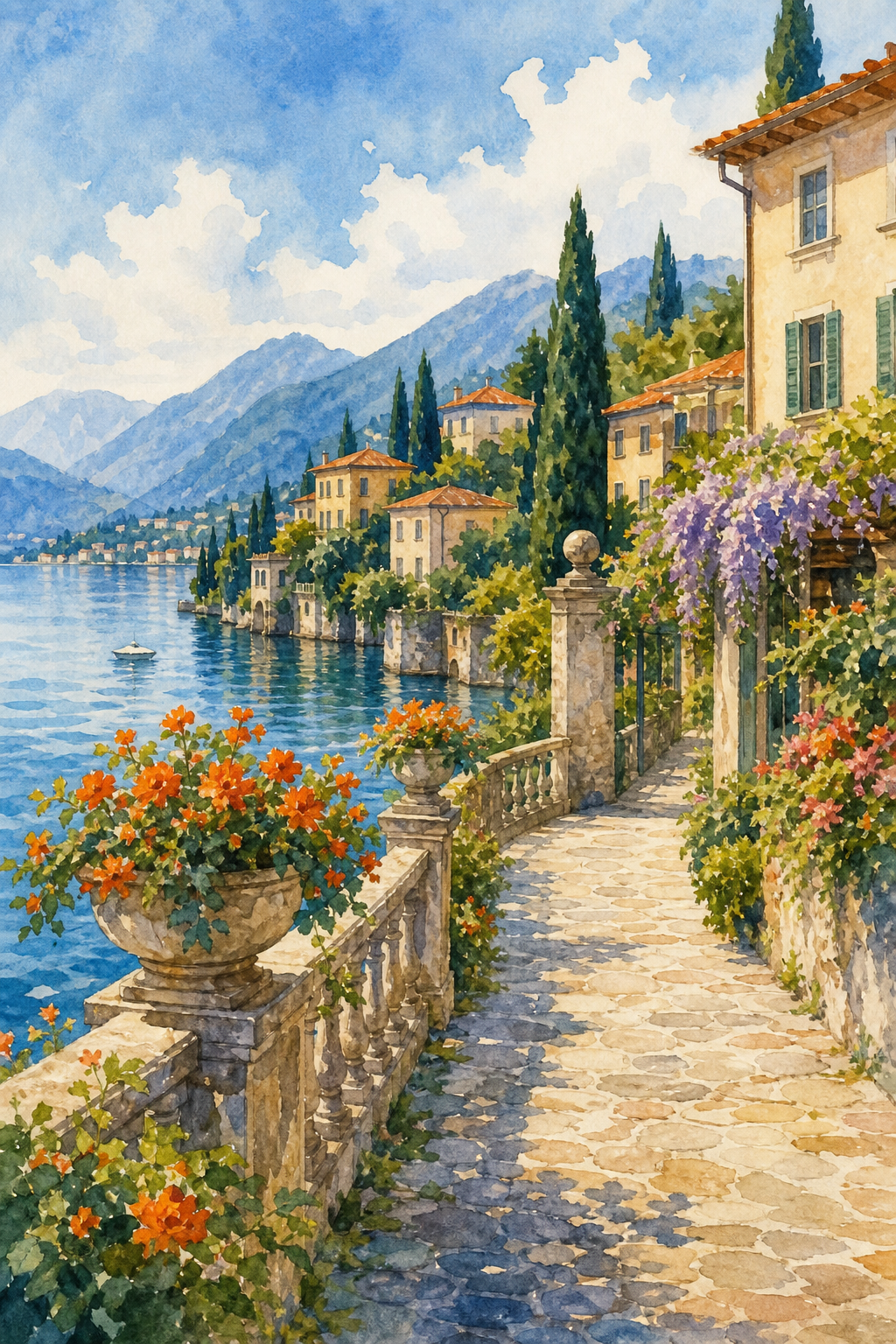 Bellagio lakeside village garden villas