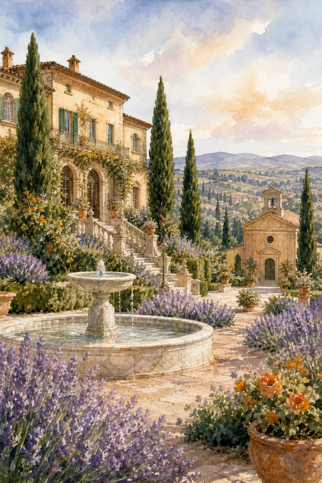 Villa Belvedere garden wedding venue.