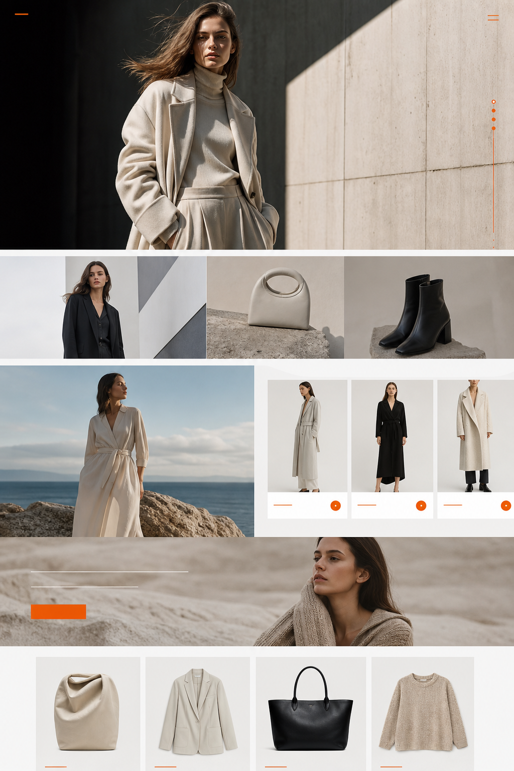Framer AI creating a pixel‑perfect fashion site