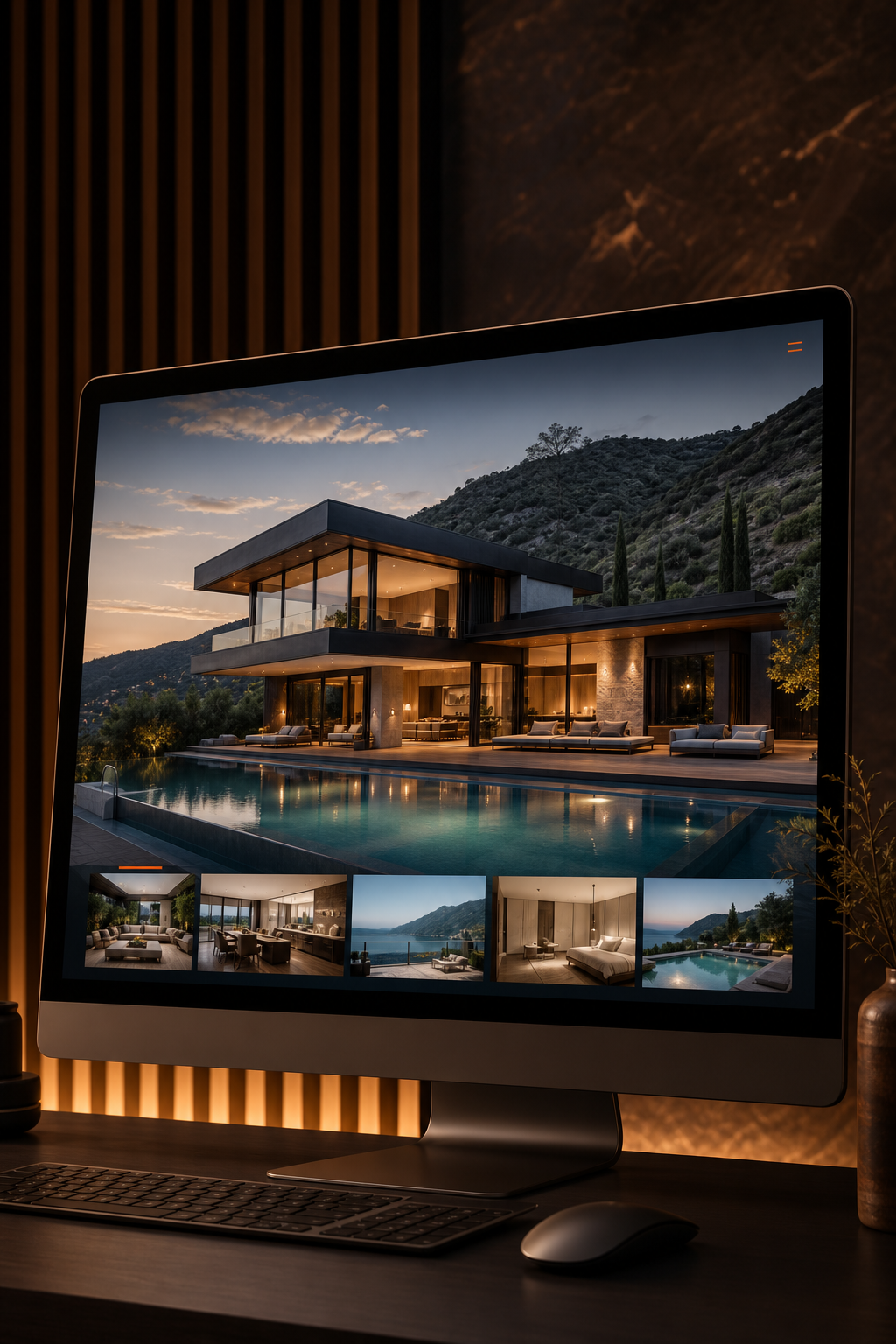 cinematic luxury website design for high‑end real estate