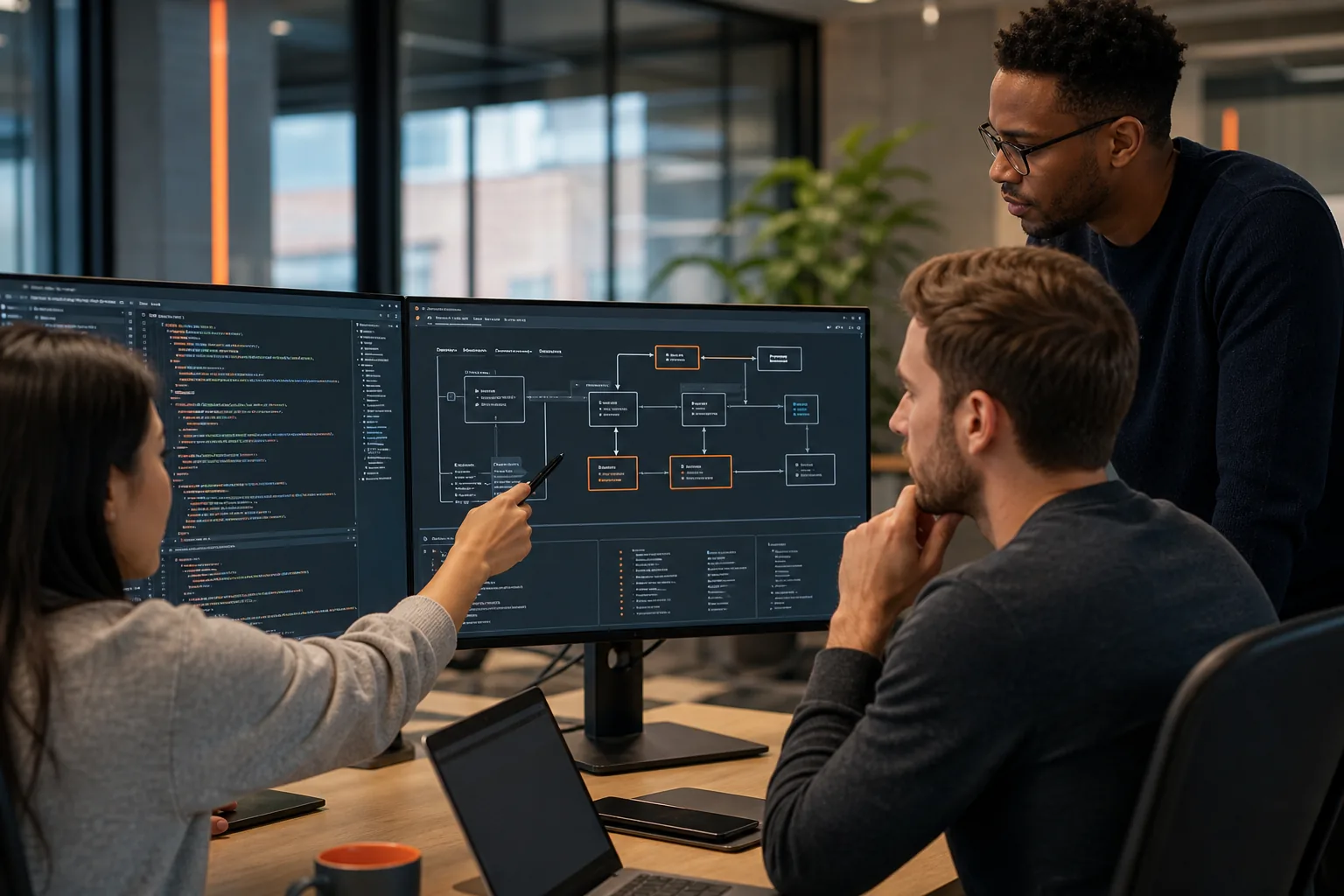 IT system integration planning session