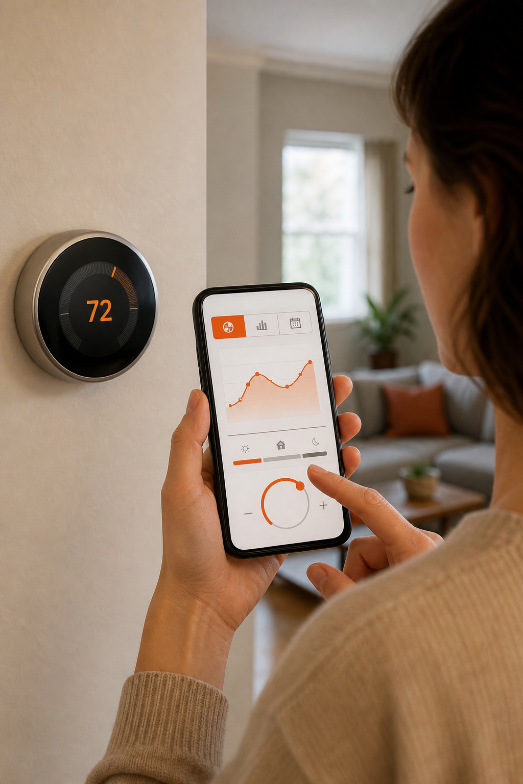 testing and programming a smart thermostat for optimal comfort.