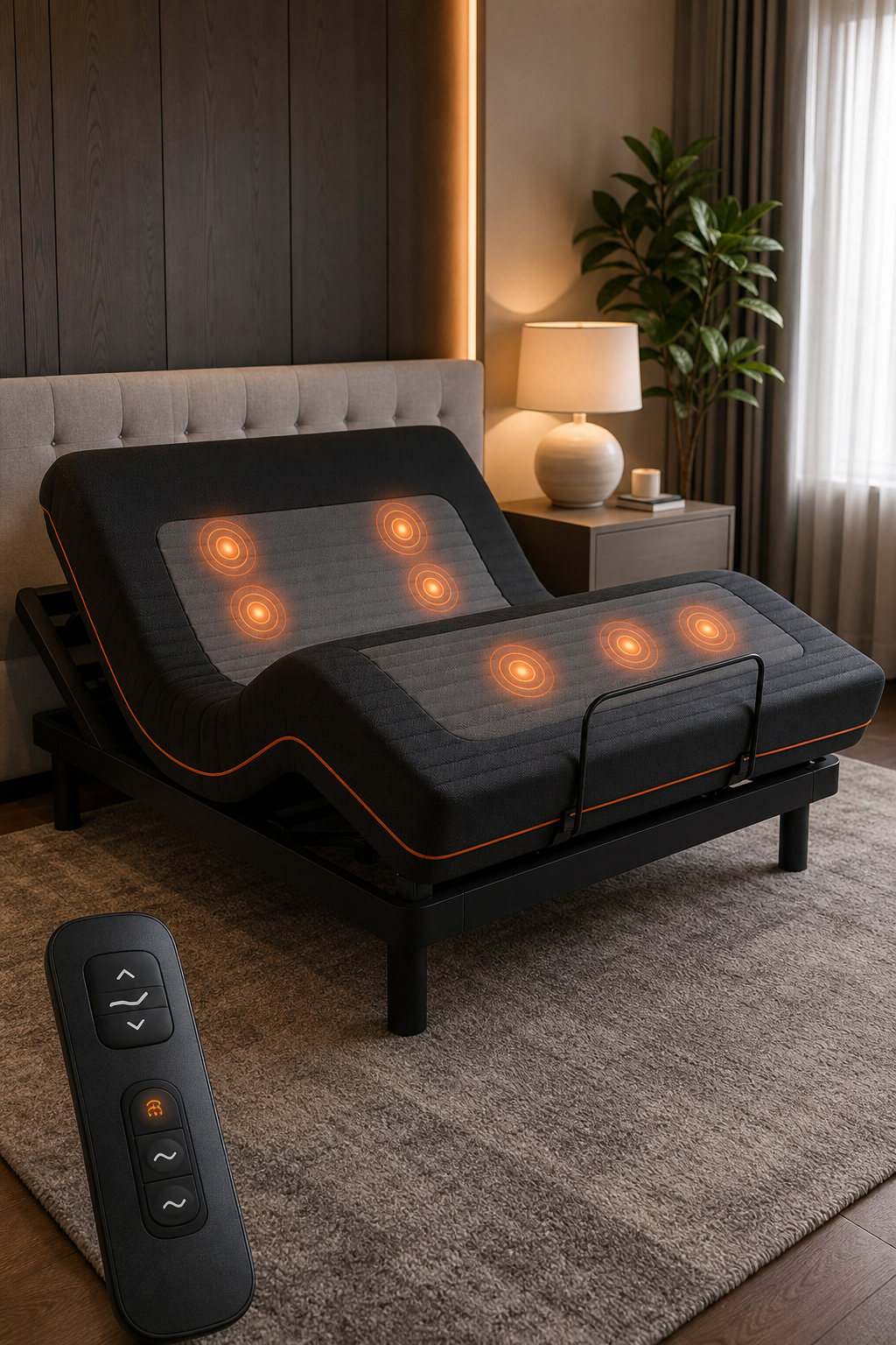 DreamFlex 9200 adjustable bed with massage