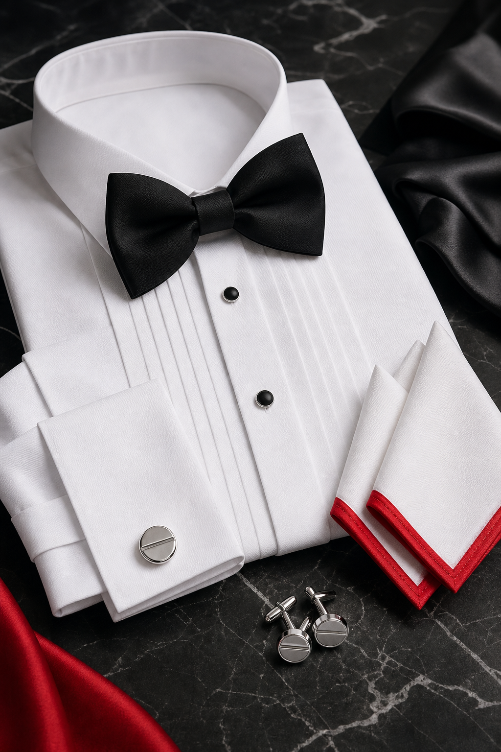 black tie accessories layout