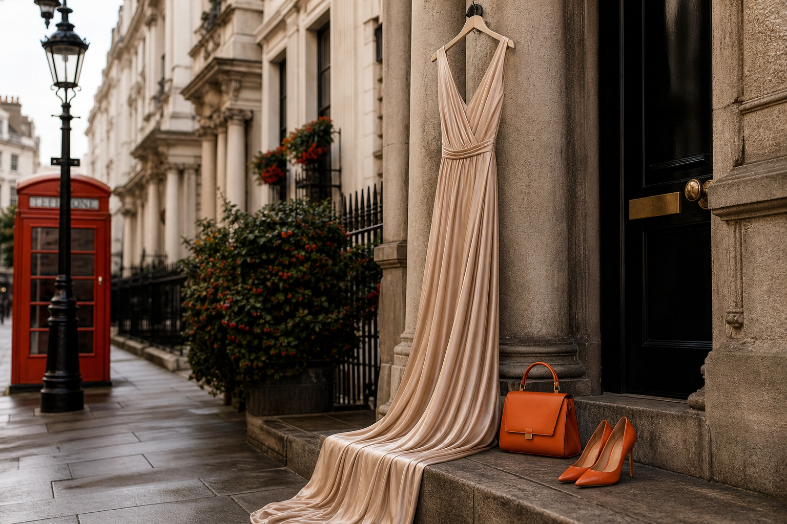 luxury pre‑owned designer maxi dress