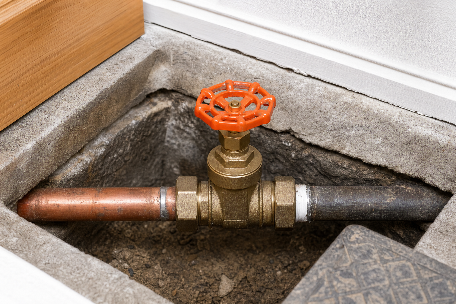 how to shut off water main during a plumbing emergency step 3: how to shut off the water main